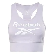 Biustonosze - Reebok Damski biustonosz sportowy Ri Bl bawełniany - miniaturka - grafika 1