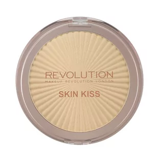 Makeup Revolution Skin Kiss Rozświetlacz Golden Kiss 1szt MAKE UP REVOLUTION - Podkłady do twarzy - miniaturka - grafika 1