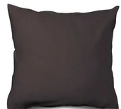 Pościel - Poszewka 50x50 grafitowa jednobarwna - miniaturka - grafika 1