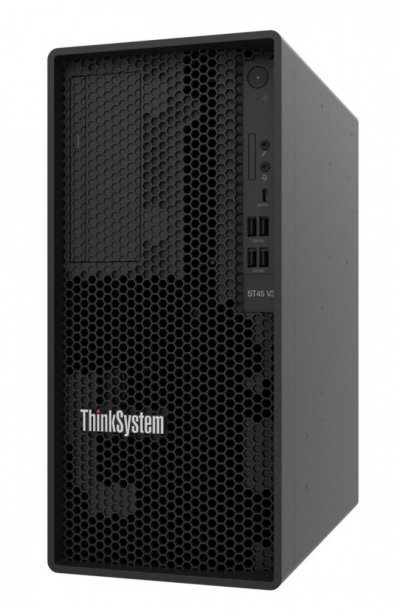 Serwer Lenovo Lenovo ThinkSystem ST45 V3 serwer 1,92 TB Tower AMD EPYC 4124P 3,8 GHz 16 GB DDR5-SDRAM 500 W