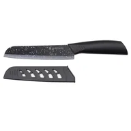 Noże kuchenne - Ceramiczny nóż Santoku SKIV, 15 cm, czarny - miniaturka - grafika 1