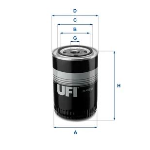 Filtr oleju UFI Filtry 23.459.00 - Filtry oleju - miniaturka - grafika 1