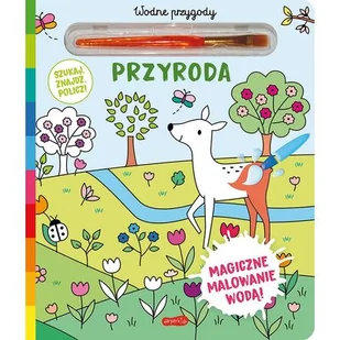 Przyroda. Akademia mądrego dziecka. Wodne przygody - Kolorowanki, wyklejanki - miniaturka - grafika 1