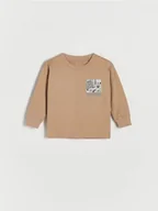 Koszulki dla chłopców - Reserved - Koszulka Muminki - beżowy - miniaturka - grafika 1