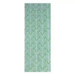 Dywan Zewnętrzny Dwustronny Zielony 68X125Cm - Dywany zewnętrzne - miniaturka - grafika 1