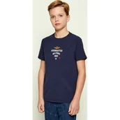 Koszulki dla chłopców - Aeronautica Militare T-shirt | Regular Fit - miniaturka - grafika 1