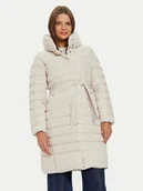 Kurtki damskie - Geox Kurtka puchowa Catria W4626N T3156 F1723 Beżowy Regular Fit - miniaturka - grafika 1