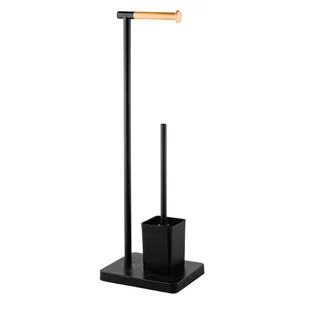 Lumarko Stojak Na Papier Toaletowy Metalowy + Szczotka Do Wc 23x18x69,5 Cm (łazienka) - Pozostałe akcesoria kuchenne - miniaturka - grafika 6