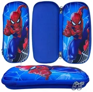 Piórniki - PIÓRNIK szkolny dla chłopca chłopięcy 3D do szkoły przedszkola SPIDERMAN - miniaturka - grafika 1