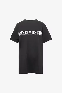 Koszulki i topy damskie - MOSCHINO Sukienka t-shirtowa - Czarny - Kobieta - 44 IT(L) - grafika 1