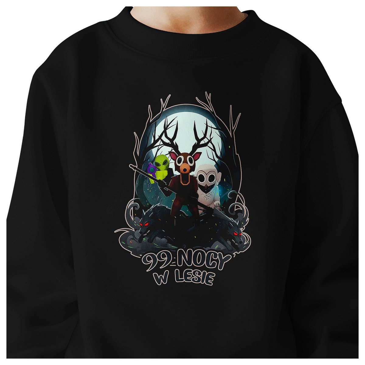 BLUZA DZIECIĘCA 99 NOCY W LESIE ROBLOX DLA CHŁOPCA DZIEWCZYNKI 110-116