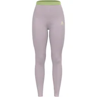 Legginsy - Legginsy termoaktywne damskie ODLO Natural Performance PW 150 BL Bottom Long - miniaturka - grafika 1