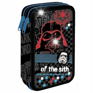 JUMPER 2 PIÓRNIK DWUKOMOROWY Z WYPOSAŻENIEM SITH LORD DARTH VADER STAR WARS - Piórniki - miniaturka - grafika 1