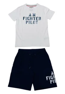 Completo Bambino Aeronautica Militare T-shirt e Shorts - Kombinezony dla dzieci - miniaturka - grafika 1