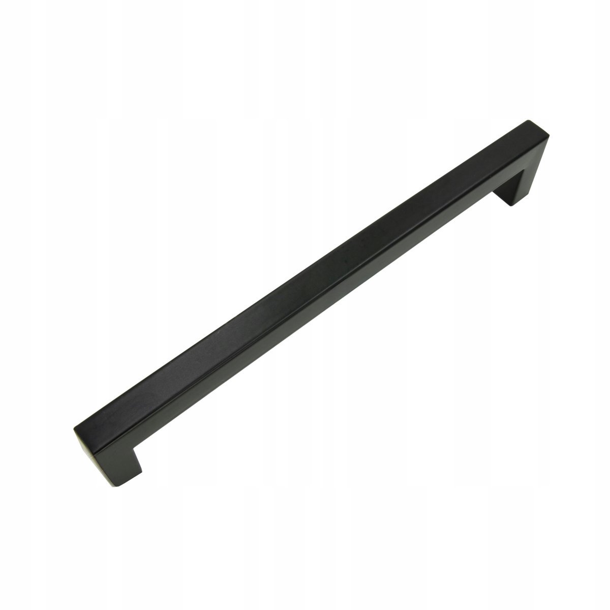 Uchwyt meblowy klasyczny 192 mm czarny Metalowy uchwyt do szafki szuflady
