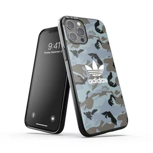 Adidas OR SnapCase Camo iPhone 12 Pro Ma x niebiesko/czarny 43703 - Etui i futerały do telefonów - miniaturka - grafika 1