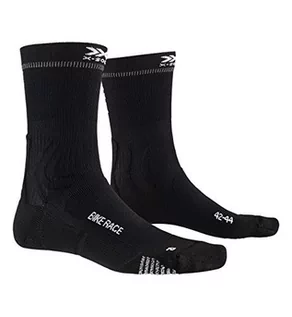 Skarpetki męskie - X-Socks Skarpety rowerowe unisex czarny Opal Black/Eat Dust 45-47 XS-BS05S19U - grafika 1