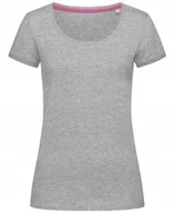 Koszulki i topy damskie - T-shirt damski Koszulka damska bawełniana Stedman ST9120 Grey Heather S - miniaturka - grafika 1