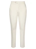 Spodnie męskie - BOSS Spodnie materiałowe C-Perin 50555842 Biały Regular Fit - miniaturka - grafika 1