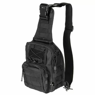 Torba na ramię MFH Shoulder Bag Molle - Black (30700A) - Nerki - miniaturka - grafika 1