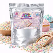 Dodatki do ciast w proszku - Mikro Pianki - posypka cukrowa PREMIUM do deserów, lodów i wypieków 50g - miniaturka - grafika 1