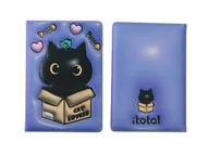 Notesy i bloczki - Notes A5 fioletowy w twardej okładce z piankowym obiciem 96k - miniaturka - grafika 1