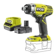 Klucze udarowe - Klucz udarowy RYOBI R18ID3-0 + Akumulator RYOBI ONE+ RC18120-120 2Ah 18V + ładowarka - miniaturka - grafika 1