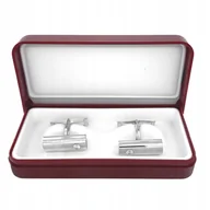 Spinki do mankietów i krawatów - Spinki do mankietów srebro 925 w pudełeczku - miniaturka - grafika 1