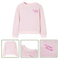 Bluzy dla dziewczynek - Bluza dziecięca - jasnoliliowa - 104 - Bluza Dla Dziecka - miniaturka - grafika 1