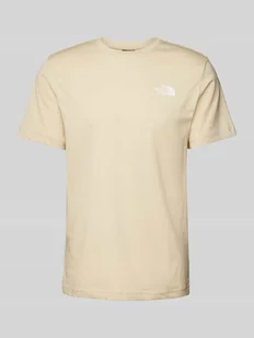 T-shirt z nadrukiem z logo - Koszulki męskie - miniaturka - grafika 1