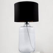 Lampy stojące - Lampa stołowa SAMASUN TRANSPARENT 5502BKGO Zumaline przezroczysty 002177-014400 - miniaturka - grafika 1