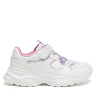Buty dla dziewczynek - Sneakersy Roxy CEOWB-3371403A Biały - miniaturka - grafika 1