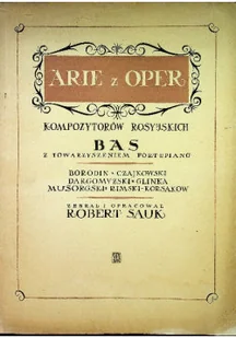 Arie z oper kompozytorów rosyjskich - Książki o kulturze i sztuce - miniaturka - grafika 1