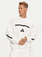 Bluzy męskie - adidas Bluza Z.N.E. JF2451 Biały Loose Fit - miniaturka - grafika 1