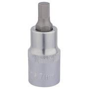 Suwmiarki i mikrometry - DRAPER 7.0x55mm hex socket bit-1/2"sd - miniaturka - grafika 1