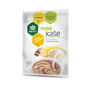 Topnatur - Owsianka Probio, banan z czekoladą, 60 g - Kasza - miniaturka - grafika 1