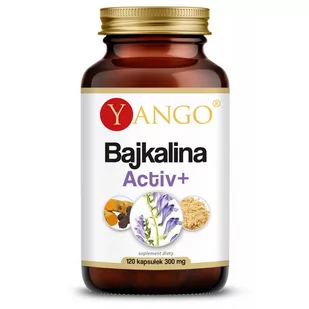 Bajkalina Active+ 120 kaps Yango Y00-7C2A-4896E - Zdrowa żywność - miniaturka - grafika 2