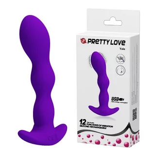 Korki analne - Pretty Love Pretty Love Yale Purple - grafika 1