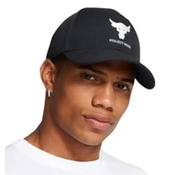 Czapki damskie - Under Armour Czapka Z Daszkiem Męska Bejsbolówka Dżokejka Project Rock - miniaturka - grafika 1