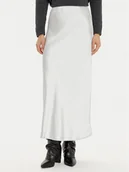 Spódnice - Vila Spódnica midi Lisa 14104074 Szary Slim Fit - miniaturka - grafika 1