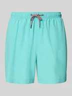 Kąpielówki męskie - Spodenki kąpielowe z elastycznym pasem - miniaturka - grafika 1