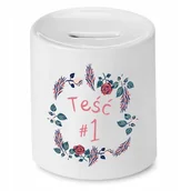 Skarbonki - Dla Filipa Skarbonka na Urodziny na Prezent z Nadrukiem ze Zdjęciem + Opakowanie na prezent (wzór 03) - miniaturka - grafika 1