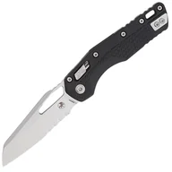 Noże - Nóż składany Microtech MSI S/E Black Polymer, Stonewashed P/S M390MK by Tony Marfione (210T-11 PMBK) - miniaturka - grafika 1