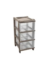 Komody dla dzieci - Essential Cassie, 3 szuflady, antracyt, wys. 60 cm, wyprodukowano we Włoszech - miniaturka - grafika 1