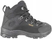 Skarpetki dla dzieci - CAMPUS CRIS KID Śniegowce dziecięce czarne wodoodporne antypoślizgowe 28 - miniaturka - grafika 1