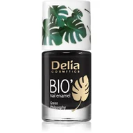 Lakiery do paznokci - Delia Cosmetics Bio Green Philosophy Lakier do paznokci nr 624 Night 11ml - miniaturka - grafika 1