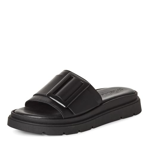 Tamaris Klapki damskie 1-27234-44, czarny, 37 EU