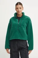 Bluzy damskie - The North Face bluza TNF Extreme Pile damska kolor zielony gładka NF0A88ZCS9W1 - miniaturka - grafika 1