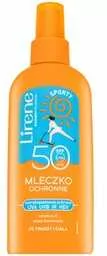 Lirene LIRENE SPORTY MLECZKO OCHRONNE DO TWARZY I CIAŁA SPF 50 150ML - Balsamy i kremy do opalania - miniaturka - grafika 1