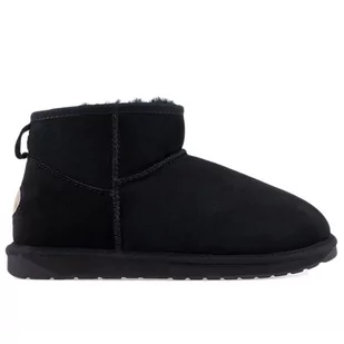 Buty Emu Australia Stinger Micro W10937BLAK - czarne - Botki damskie - miniaturka - grafika 1